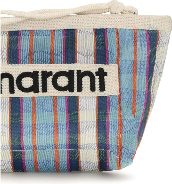 Multicolor Nylon Shoulder Bag