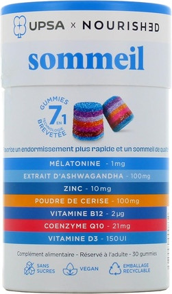 Nahrungsergänzungsmittel Upsa Nourished Sleep