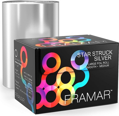 Alufolie Framar Star Struck Silver Rolle