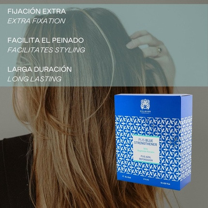 Valquer Professional Blue Wrinkle Enhancer Extra Hair Fixation