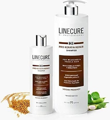 Shampoo Hipertin Pro Keratin Repair Veganes hydrolysiertes Pflanzenprotein