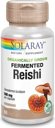Vegetable Capsules Solaray Reishi 500 Mg