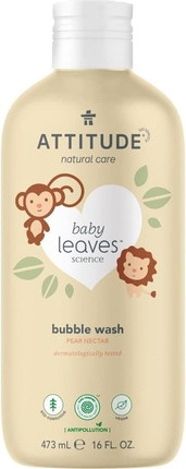 Bubble Wash Attitude Baby Leaves Peer Nectar