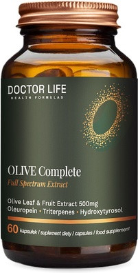 Dietary Supplement Doctor Life Doctor Lifeolive Complete Full Spectrum Extract 500mg