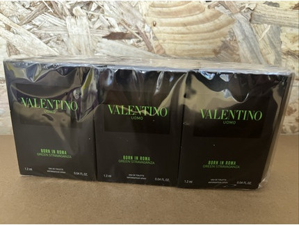 Perfume Samples Valentino Green Stravaganza Born In Roma