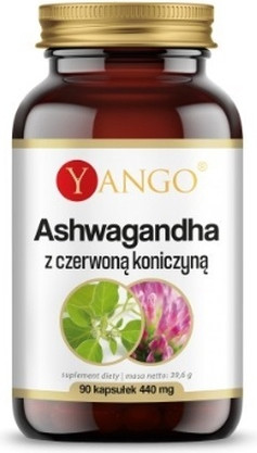 Капсулы Yango Ашваганда с клевером