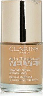 Foundation Clarins Skin Illusion Velvet Natural Matifying & Hydrating Foundation