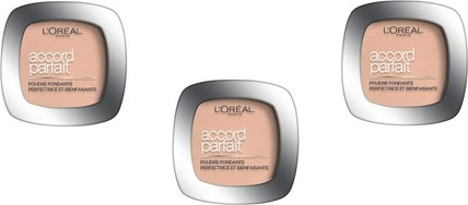 Puder L'Oreal Paris Accord Perfect Melting Powder