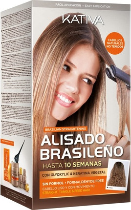 Kativa Professional Brasilian Straightening Haarbehandlung Set