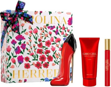 Carolina Herrera Very Good Girl Eau De Parfum Spray 80ml 10ml Body Lotion 100ml Set