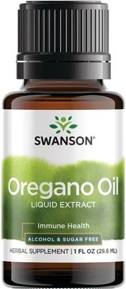 Liquid Extract Oregano Oil Swanson