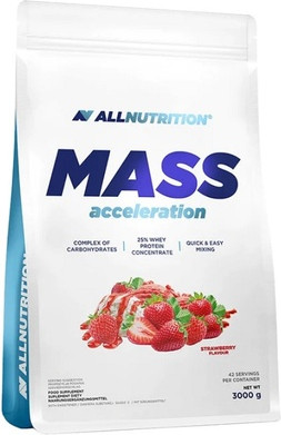 Mass Gainer Allnutrition Erdbeere 3000g
