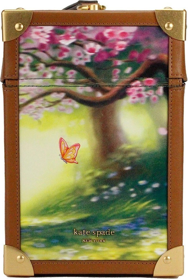 Sumka Kate Spade X Disney Bambi 3D Trunk Bosilgan PVC Yuqori Qo'l Zanjirli sumkasi