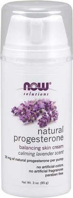 Balancing Skin Cream Now Foods Natural Progesterone