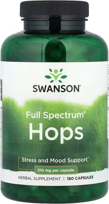 Capsules Swanson Full Spectrum Hops