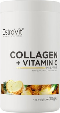Pulver Ostrovit Kollagen Vitamin C Ananas