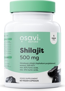 Shilajit 500mg 60 Vegane Kapseln Osavi