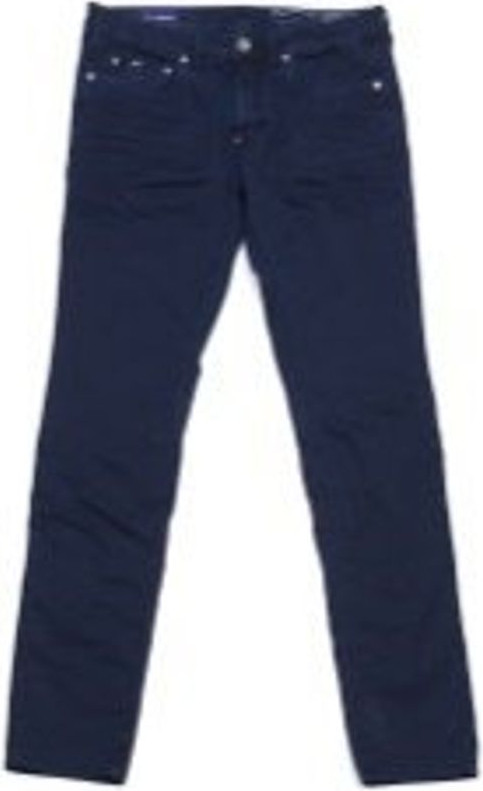 Gray Cotton Jeans Denim Gas