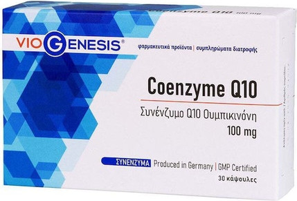 Viogenesis Coenzym Q10 100mg 30 Kapseln