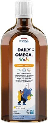 Omega 3 Dietary Supplement Syrup Osavi Lemon