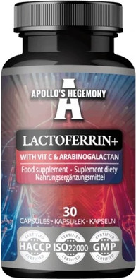 Supplement Apollo's Hegemony Lactoferrin With Vitamin C And Arabinogalactan