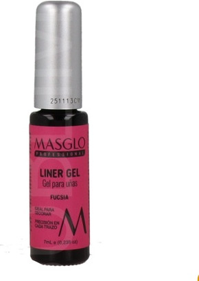 Nail Polish Masglo Liner Gel Fuchsia