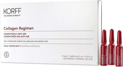 Compact Ampoules Korff Collagen Regimen Face Toning and Anti-Aging