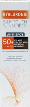 Sonnenschutz Froika Hyaluronic Silk Touch Antispot LSF 50