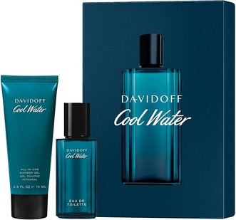 Geschenkset Davidoff Cool Water Eau de Toilette 40ml und Duschgel All-in-One 75ml