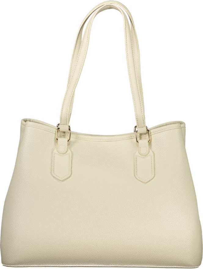 Handbag Valentino Beige Polyethylene