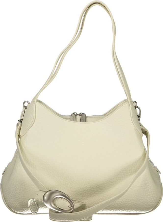 Handbag Valentino White Polyethylene