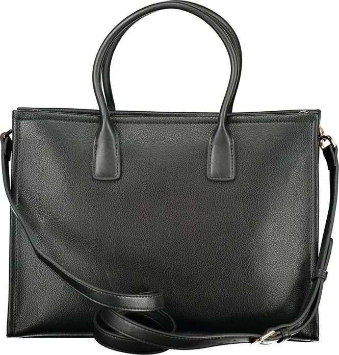 Handbag Valentino Black Polyethylene