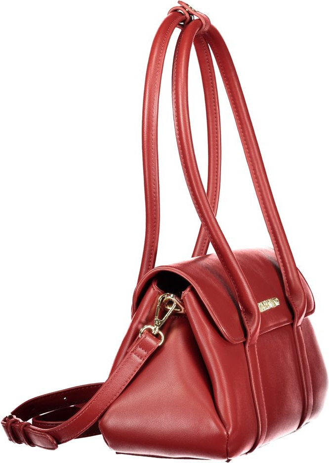 Красная полиэтиленовая сумка Valentino