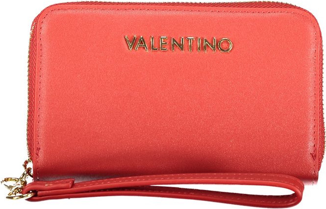 Red Polyethylene Wallet by Valentino