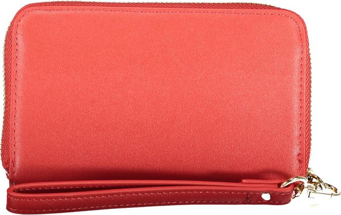 Red Polyethylene Wallet by Valentino