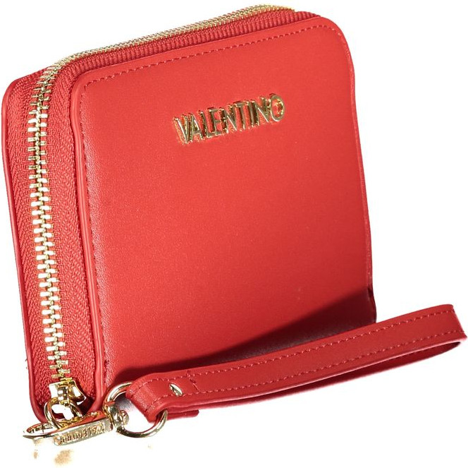 Red Polyethylene Wallet by Valentino