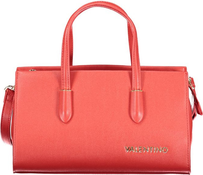 Красная полиэтиленовая сумка Valentino