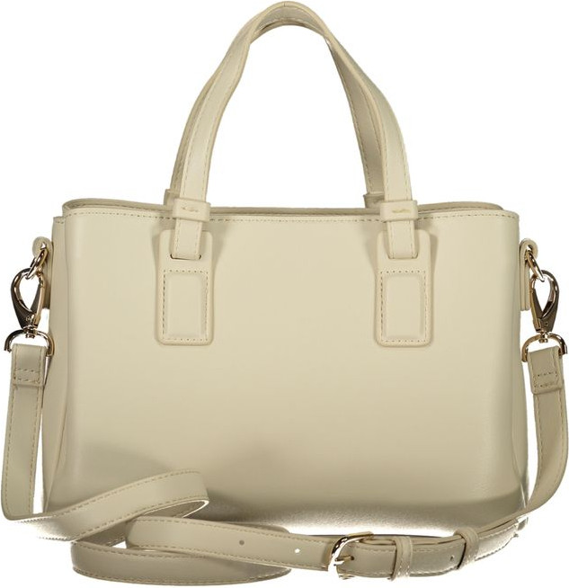 Бежевая сумка Valentino из полиэтилена