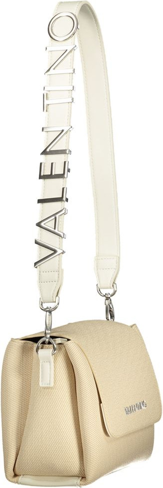 Handbag Valentino Beige Polyethylene