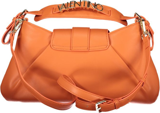 Handbag Valentino Orange Polyethylene