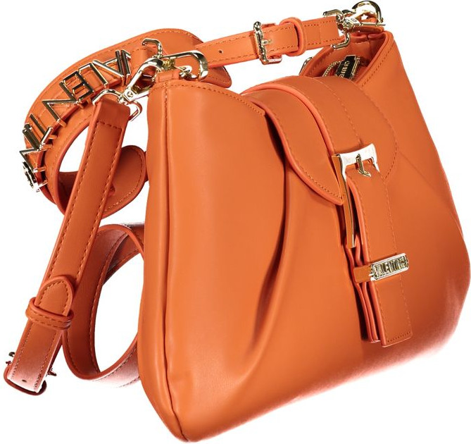 Handbag Valentino Orange Polyethylene