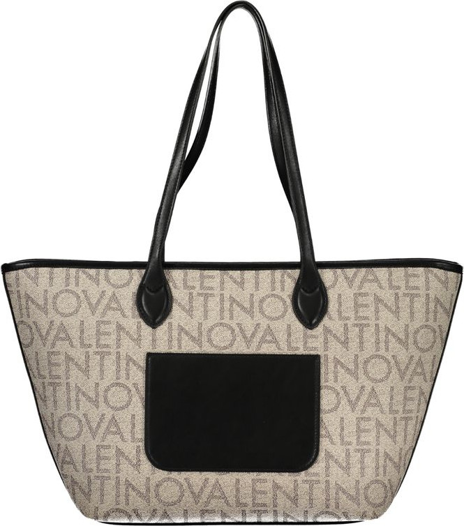 Handbag Valentino Beige Polyethylene