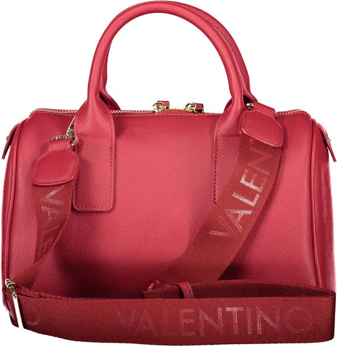 Красная полиэтиленовая сумка Valentino