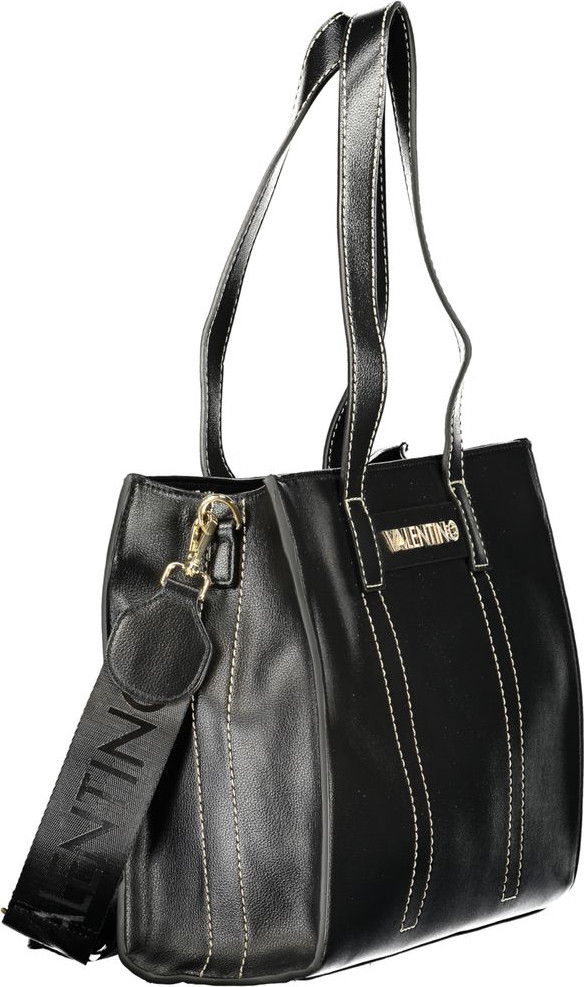 Handbag Valentino Black Polyethylene