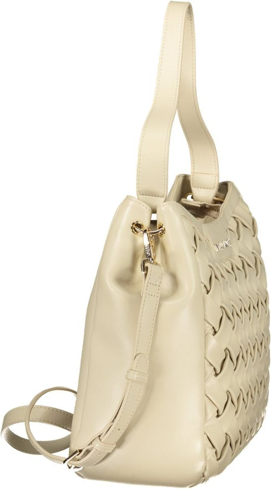 Handbag Valentino Beige Polyethylene