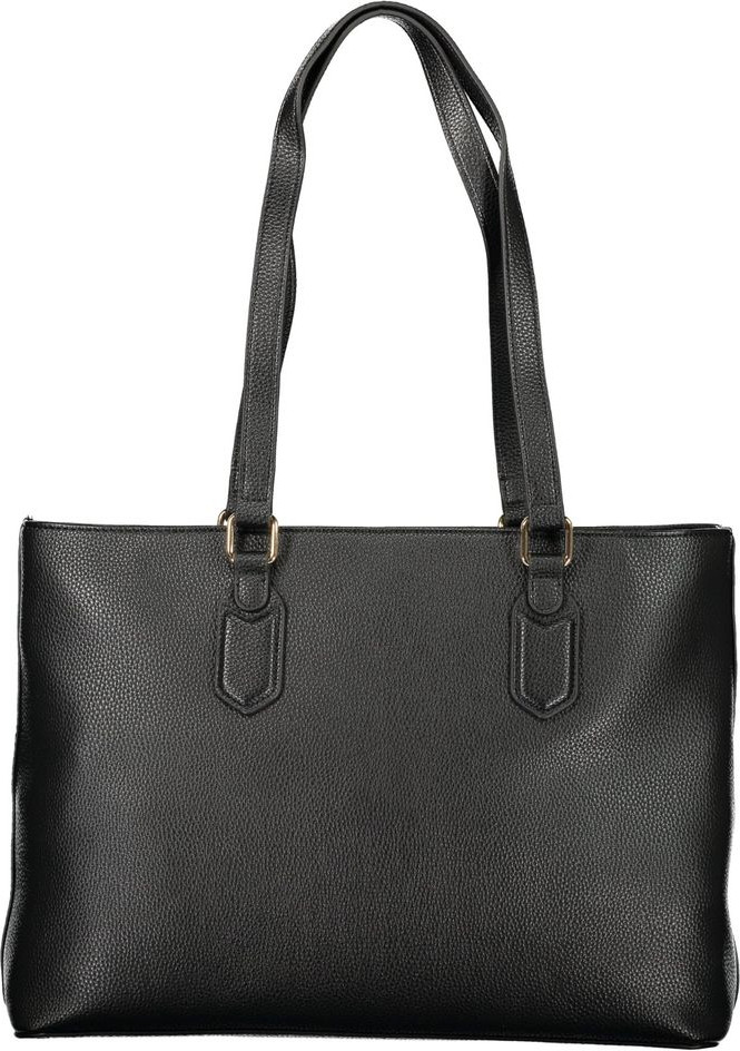 Handbag Valentino Black Polyethylene