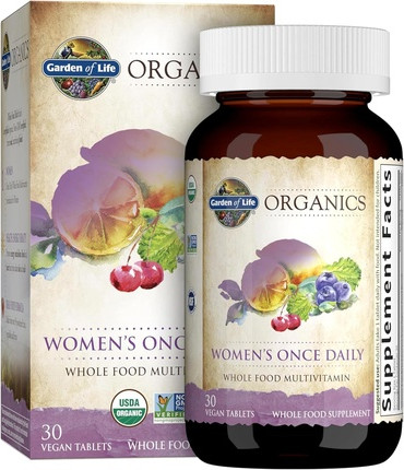 Garden Of Life Organics Multivitamin für Frauen – Einmal täglich