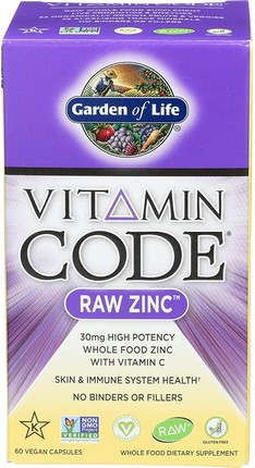 Vitamin Code Raw Zink Garden Of Life Kapseln
