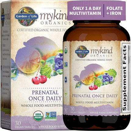 Vegane Tabletten Garden Of Life Mykind Prenatal Täglich Eine