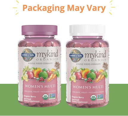 Vegane Gummibärchen für Frauen Mykind Women's Multi von Garden Of Life